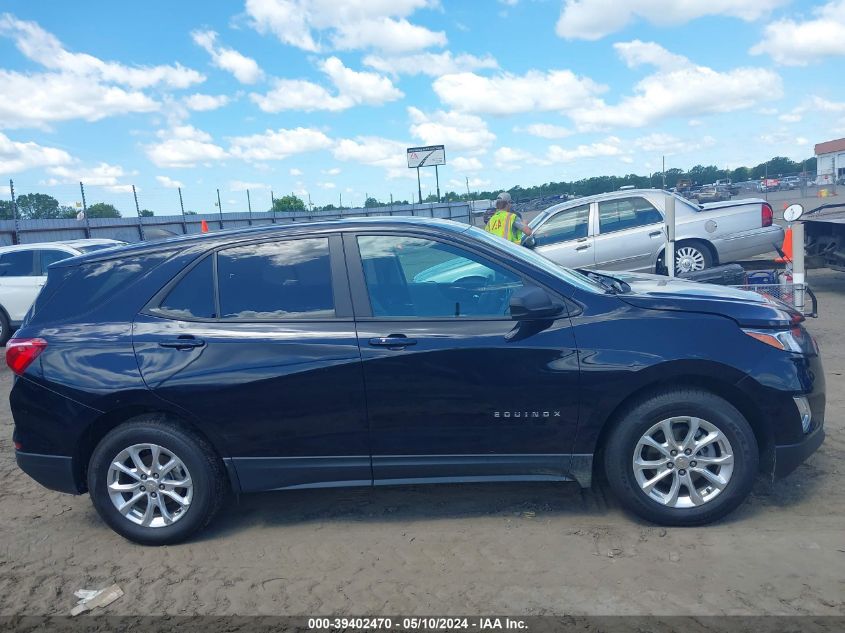 2020 Chevrolet Equinox Fwd 1Fl VIN: 2GNAXFEV8L6199437 Lot: 39402470