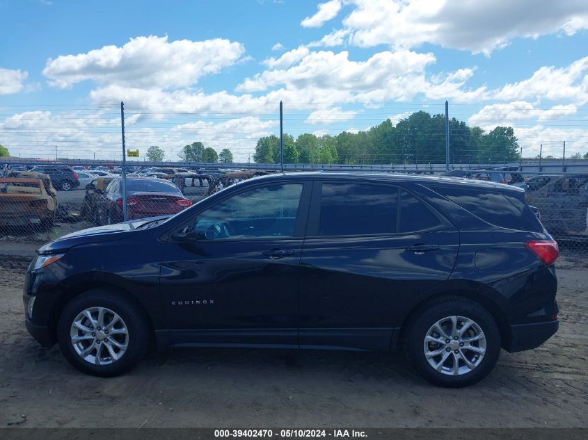 2020 Chevrolet Equinox Fwd 1Fl VIN: 2GNAXFEV8L6199437 Lot: 39402470