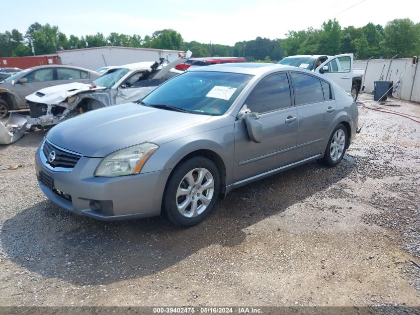 2007 Nissan Maxima 3.5 Sl VIN: 1N4BA41E07C843377 Lot: 39402475