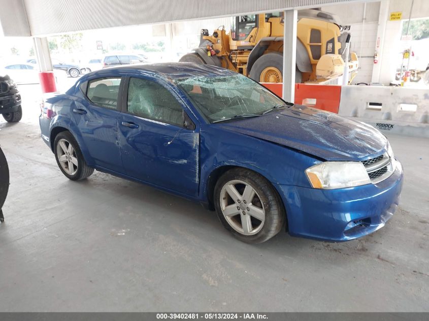 2013 Dodge Avenger Se VIN: 1C3CDZAB4DN644670 Lot: 39402481