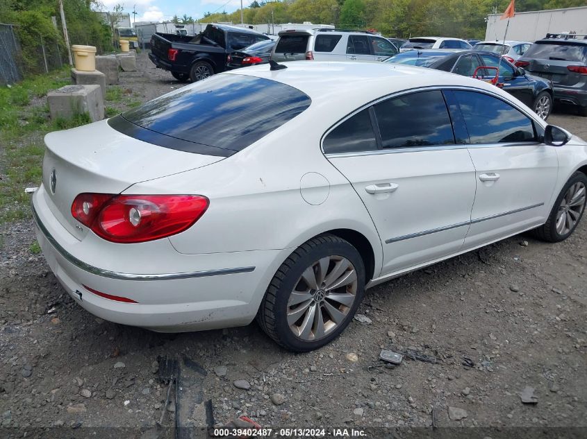 2011 Volkswagen Cc Sport VIN: WVWMP7AN2BE705744 Lot: 39402487