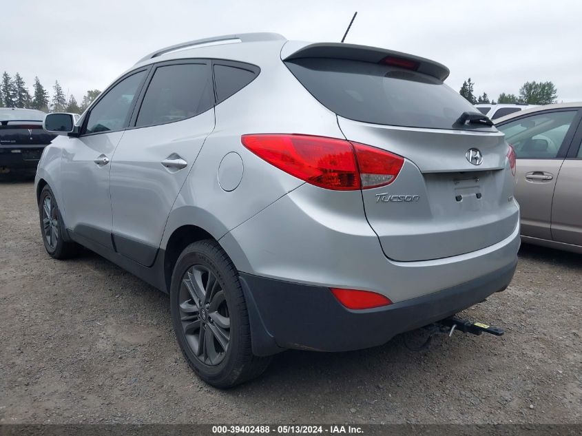 2014 Hyundai Tucson Se VIN: KM8JUCAG9EU853630 Lot: 39402488