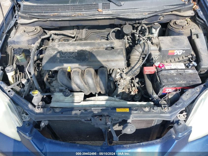 2004 Toyota Matrix Standard VIN: 2T1KR38E74C227603 Lot: 39402495