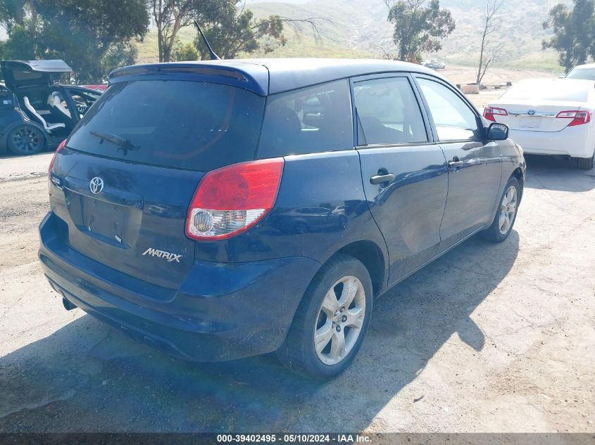 2004 Toyota Matrix Standard VIN: 2T1KR38E74C227603 Lot: 39402495