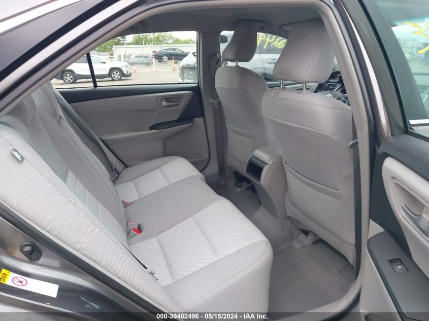 2015 Toyota Camry Le VIN: 4T4BF1FK4FR507279 Lot: 39402496