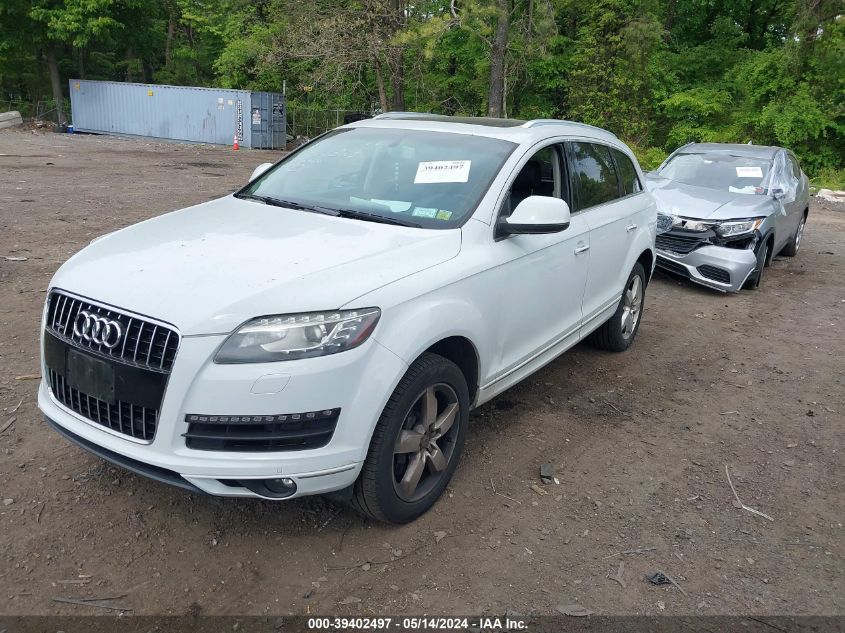 2015 Audi Q7 3.0T Premium VIN: WA1LGAFE9FD001354 Lot: 39402497