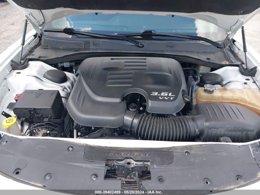 2019 Dodge Charger Sxt Rwd VIN: 2C3CDXBG2KH707138 Lot: 39402499