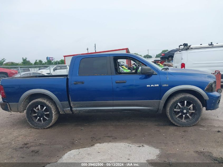 2009 Dodge Ram 1500 Slt/Sport/Trx VIN: 1D3HB13T69S789806 Lot: 39402500