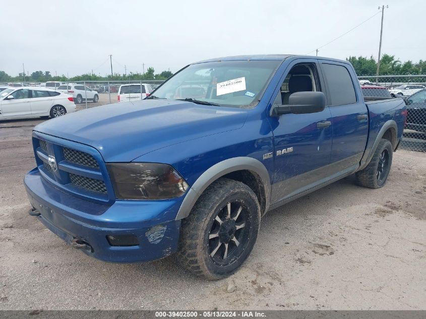 2009 Dodge Ram 1500 Slt/Sport/Trx VIN: 1D3HB13T69S789806 Lot: 39402500