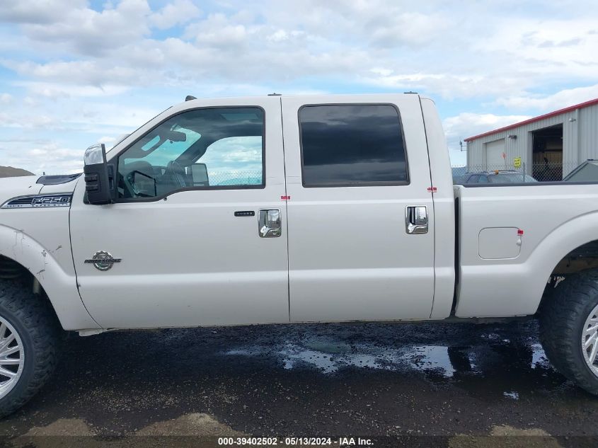 2013 Ford F-250 Lariat VIN: 1FT7W2BTXDEB68804 Lot: 39402502