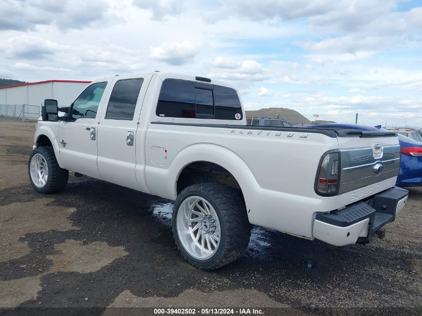 2013 Ford F-250 Lariat VIN: 1FT7W2BTXDEB68804 Lot: 39402502