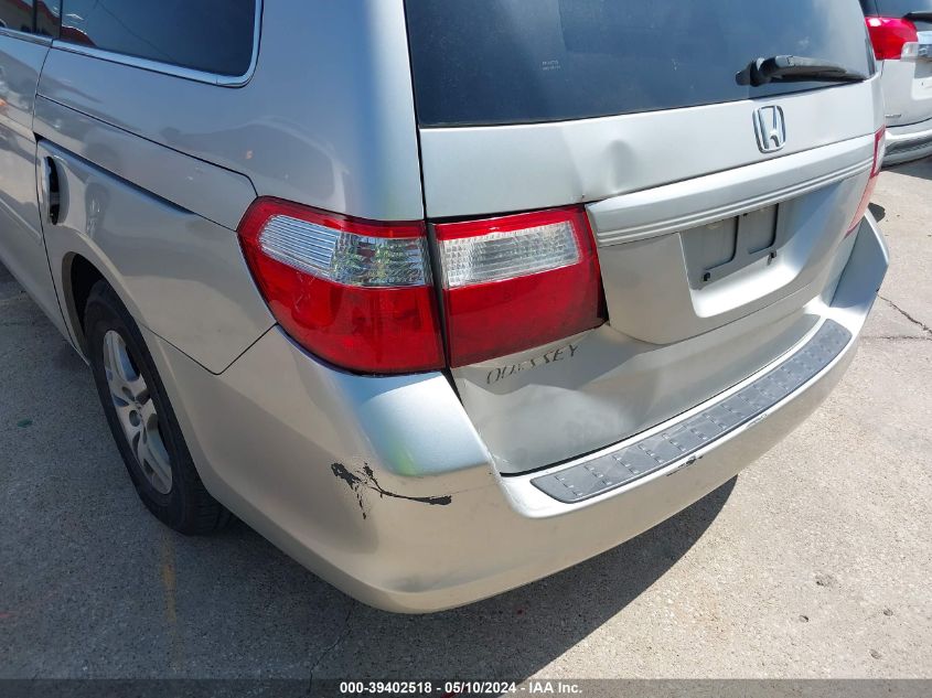 2006 Honda Odyssey Ex-L VIN: 5FNRL38716B031303 Lot: 39402518