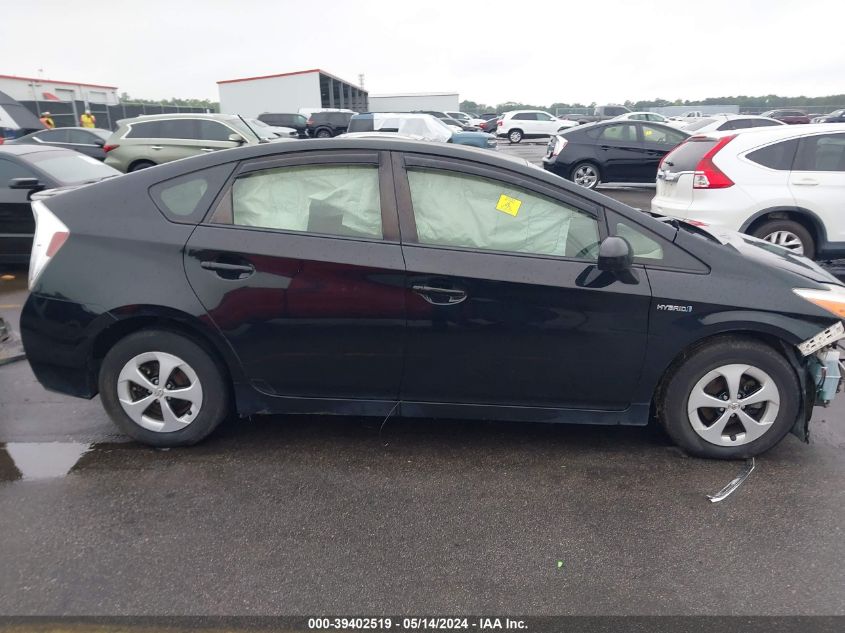 2014 Toyota Prius Two VIN: JTDKN3DU5E0379318 Lot: 39402519