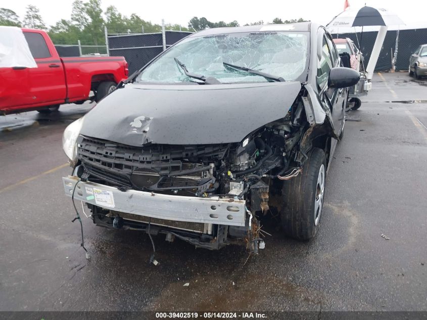 2014 Toyota Prius Two VIN: JTDKN3DU5E0379318 Lot: 39402519