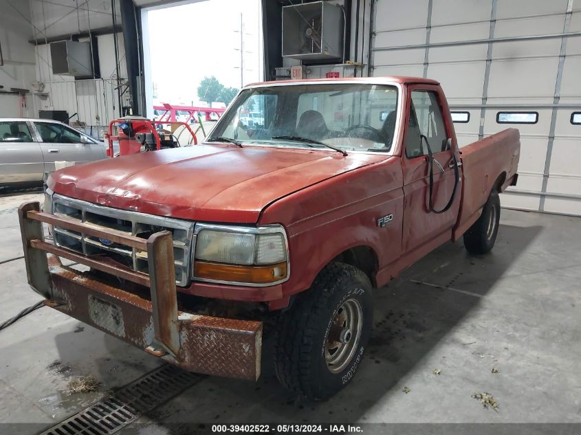 1996 Ford F150 VIN: 1FTEF14N6TLA87194 Lot: 39402522