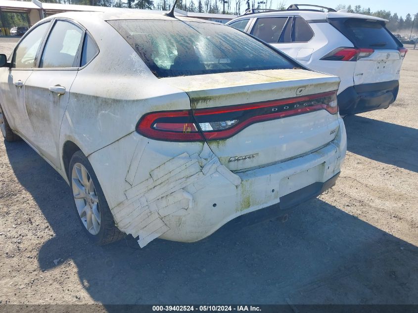 2013 Dodge Dart Sxt VIN: 1C3CDFBA3DD292529 Lot: 39402524