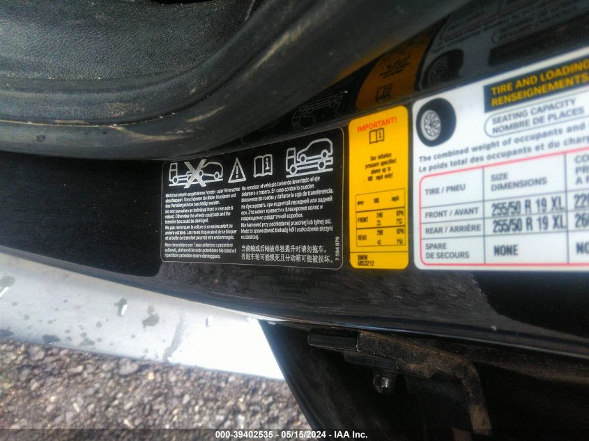 2012 BMW X5 xDrive35I/xDrive35I Premium/xDrive35I Sport Activity VIN: 5UXZV4C56CL753136 Lot: 39402535