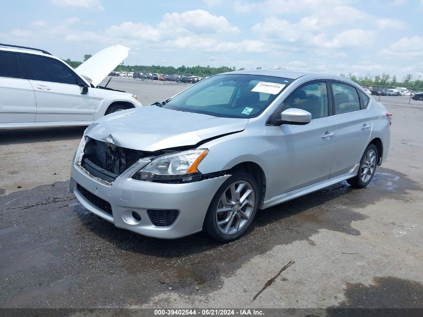 2014 Nissan Sentra Sr VIN: 3N1AB7AP6EY291767 Lot: 39402544