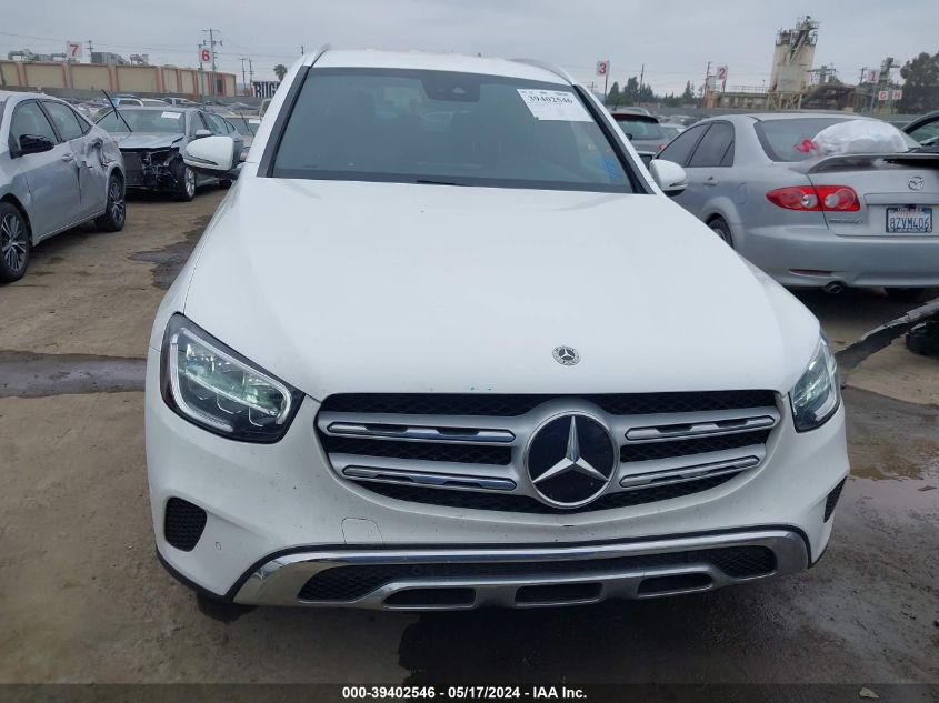 2022 Mercedes-Benz Glc 300 Suv VIN: W1N0G8DB1NG100105 Lot: 39402546