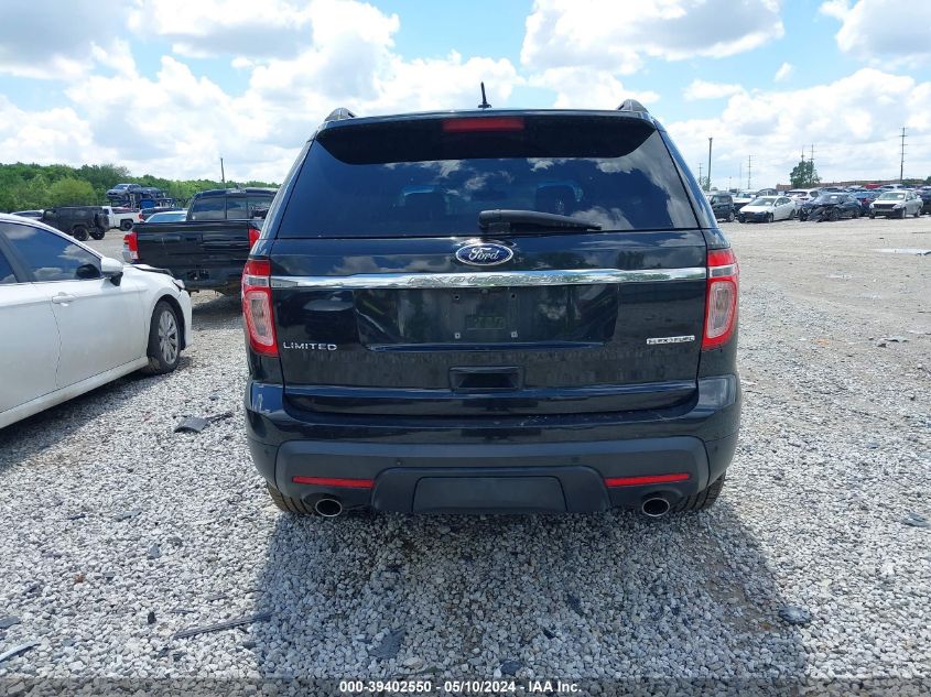 2014 Ford Explorer Limited VIN: 1FM5K7F82EGC32776 Lot: 39402550