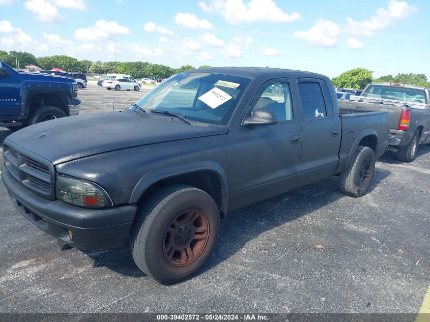 2004 Dodge Dakota Sport/Sxt VIN: 1D7HL38KX4S608979 Lot: 39402572