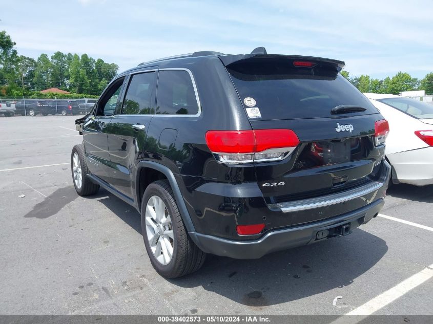 2017 Jeep Grand Cherokee Limited 4X4 VIN: 1C4RJFBG8HC640727 Lot: 39402573