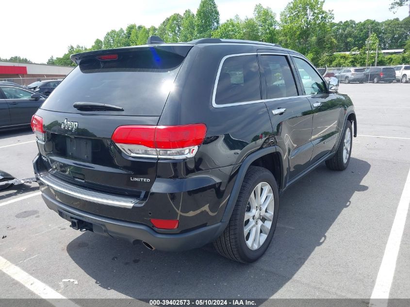 2017 Jeep Grand Cherokee Limited 4X4 VIN: 1C4RJFBG8HC640727 Lot: 39402573