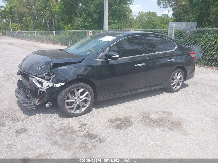 2015 Nissan Sentra Sr VIN: 3N1AB7AP7FY289494 Lot: 39402576