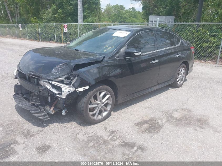 2015 Nissan Sentra Sr VIN: 3N1AB7AP7FY289494 Lot: 39402576