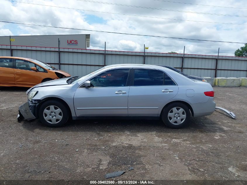 2005 Honda Accord 2.4 Lx VIN: 1HGCM56405A034287 Lot: 39402580