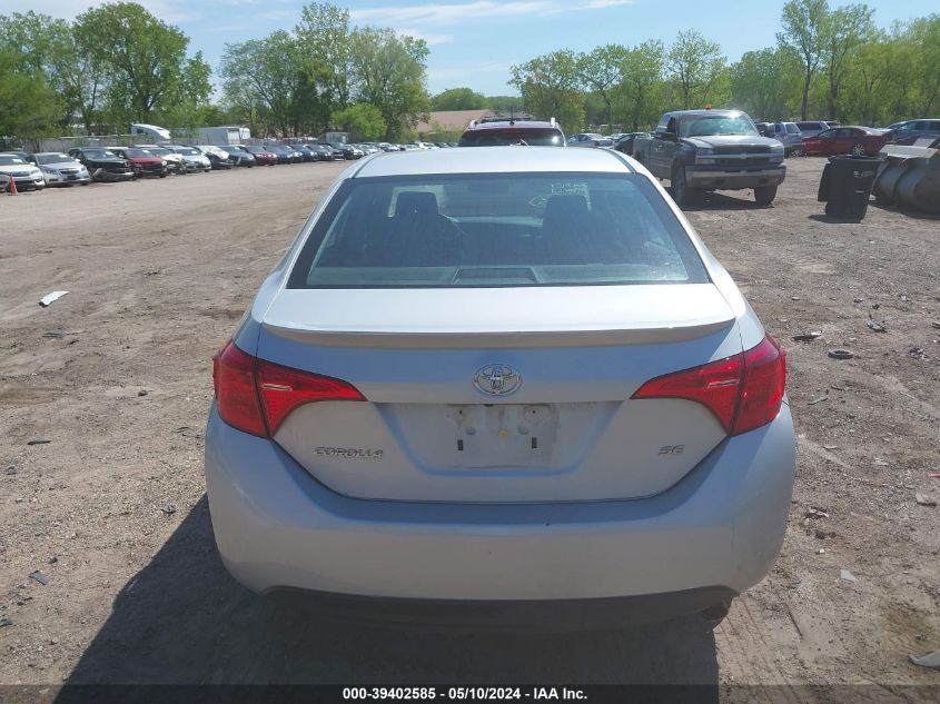 2019 Toyota Corolla Se VIN: 2T1BURHE1KC208284 Lot: 39402585