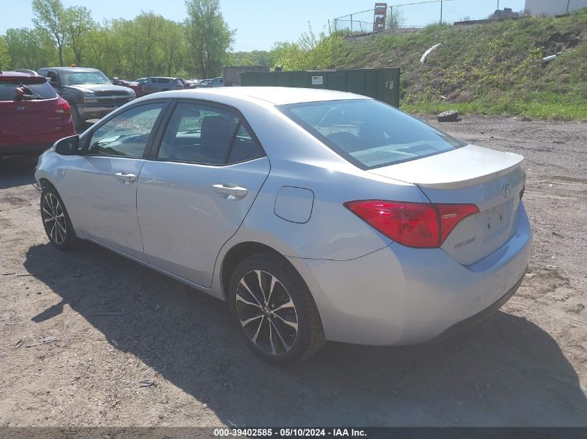 2019 Toyota Corolla Se VIN: 2T1BURHE1KC208284 Lot: 39402585