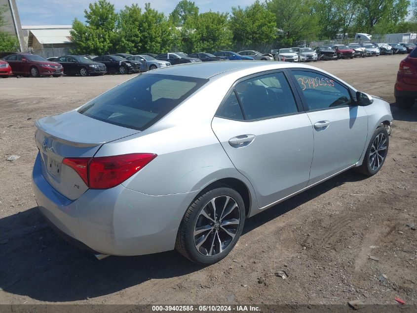 2019 Toyota Corolla Se VIN: 2T1BURHE1KC208284 Lot: 39402585