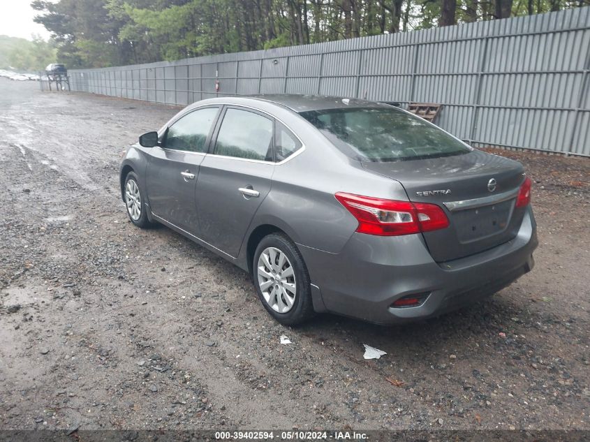 2017 Nissan Sentra Sv VIN: 3N1AB7AP3HY368860 Lot: 39402594