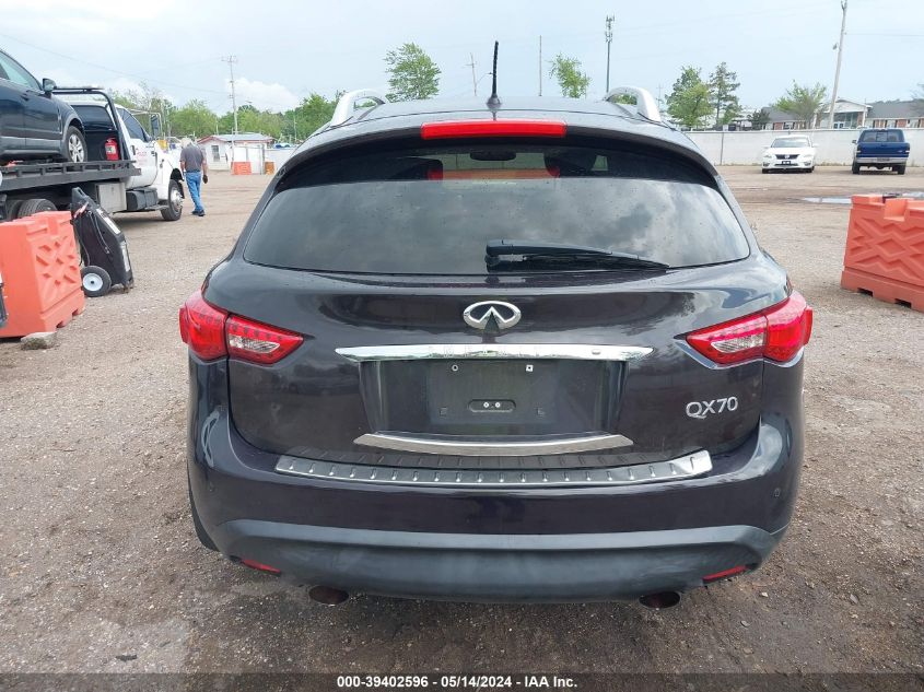 2015 Infiniti Qx70 VIN: JN8CS1MW3FM480505 Lot: 39402596