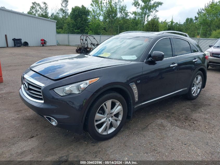 2015 Infiniti Qx70 VIN: JN8CS1MW3FM480505 Lot: 39402596