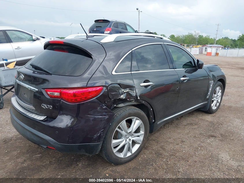 2015 Infiniti Qx70 VIN: JN8CS1MW3FM480505 Lot: 39402596