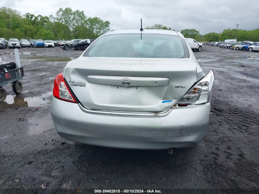 2012 Nissan Versa 1.6 Sl VIN: 3N1CN7AP5CL904262 Lot: 39402610