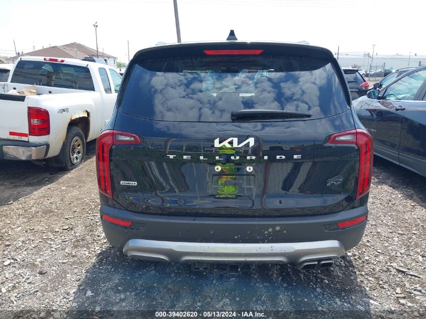 2022 Kia Telluride VIN: 00001L47H4J142721 Lot: 39402620