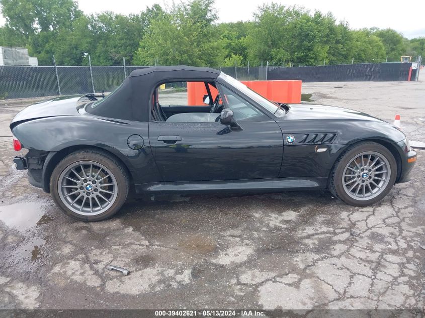 2002 BMW Z3 3.0I VIN: 4USCN53432LL50115 Lot: 39402621