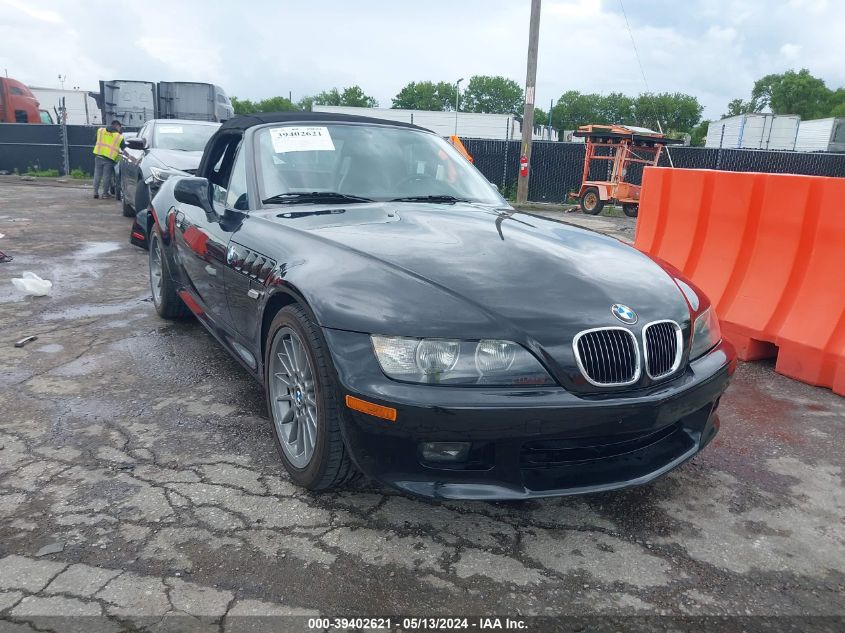 2002 BMW Z3 3.0I VIN: 4USCN53432LL50115 Lot: 39402621