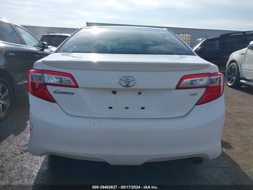 2013 Toyota Camry Se VIN: 4T1BF1FK8DU259805 Lot: 39402627