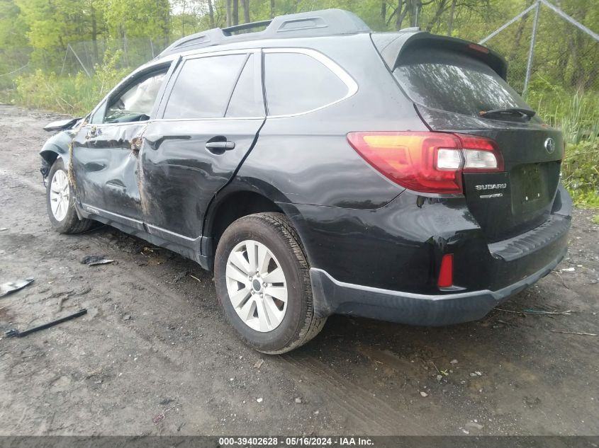 2016 Subaru Outback 2.5I Premium VIN: 4S4BSACC2G3357490 Lot: 39402628