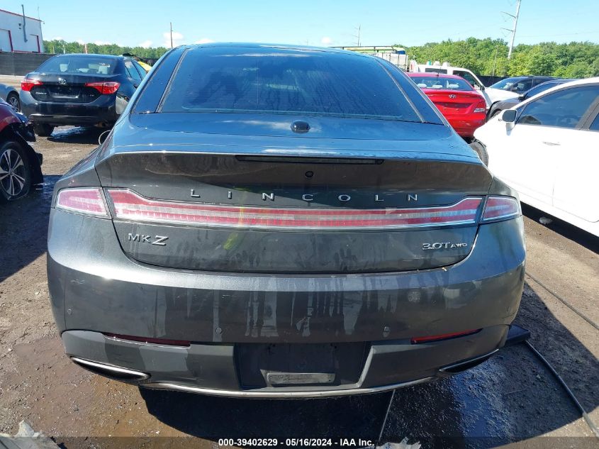 2019 Lincoln Mkz Reserve Ii VIN: 3LN6L5FC2KR617995 Lot: 39402629