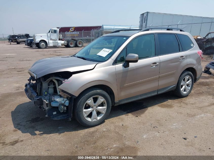 2015 Subaru Forester 2.5I Premium VIN: JF2SJADC5FH538155 Lot: 39402638