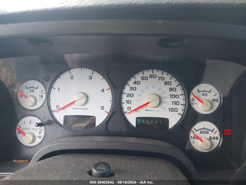 2004 Dodge Ram 2500 Slt/Laramie VIN: 3D7KU28C84G219125 Lot: 39402642