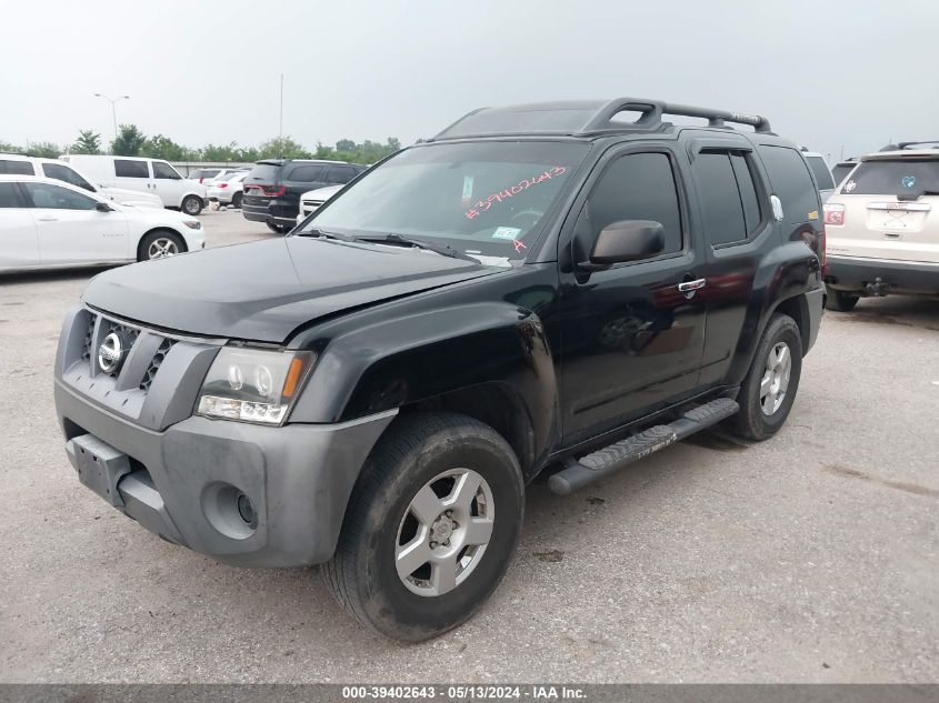 2008 Nissan Xterra X VIN: 5N1AN08U48C524402 Lot: 39402643