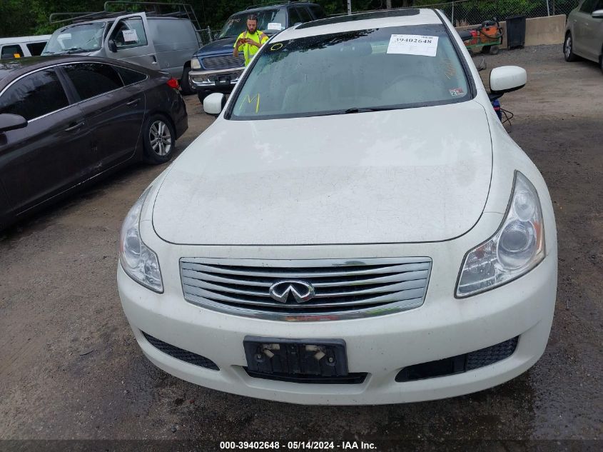 2007 Infiniti G35X VIN: JNKBV61F17M813655 Lot: 39402648