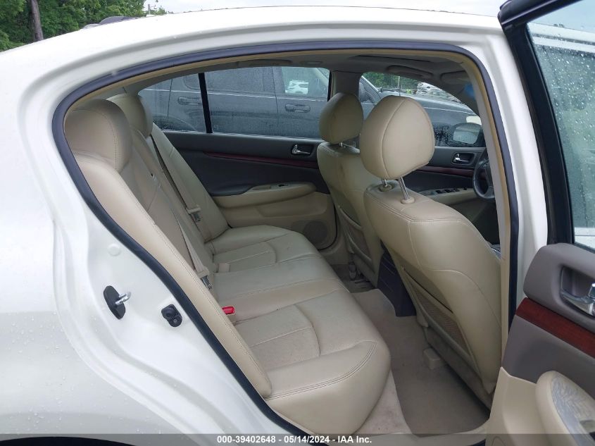 2007 Infiniti G35X VIN: JNKBV61F17M813655 Lot: 39402648