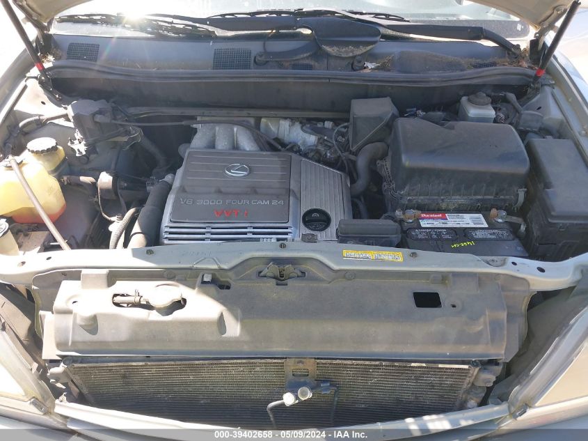 2000 Lexus Rx 300 VIN: JT6HF10U6Y0161563 Lot: 39402658